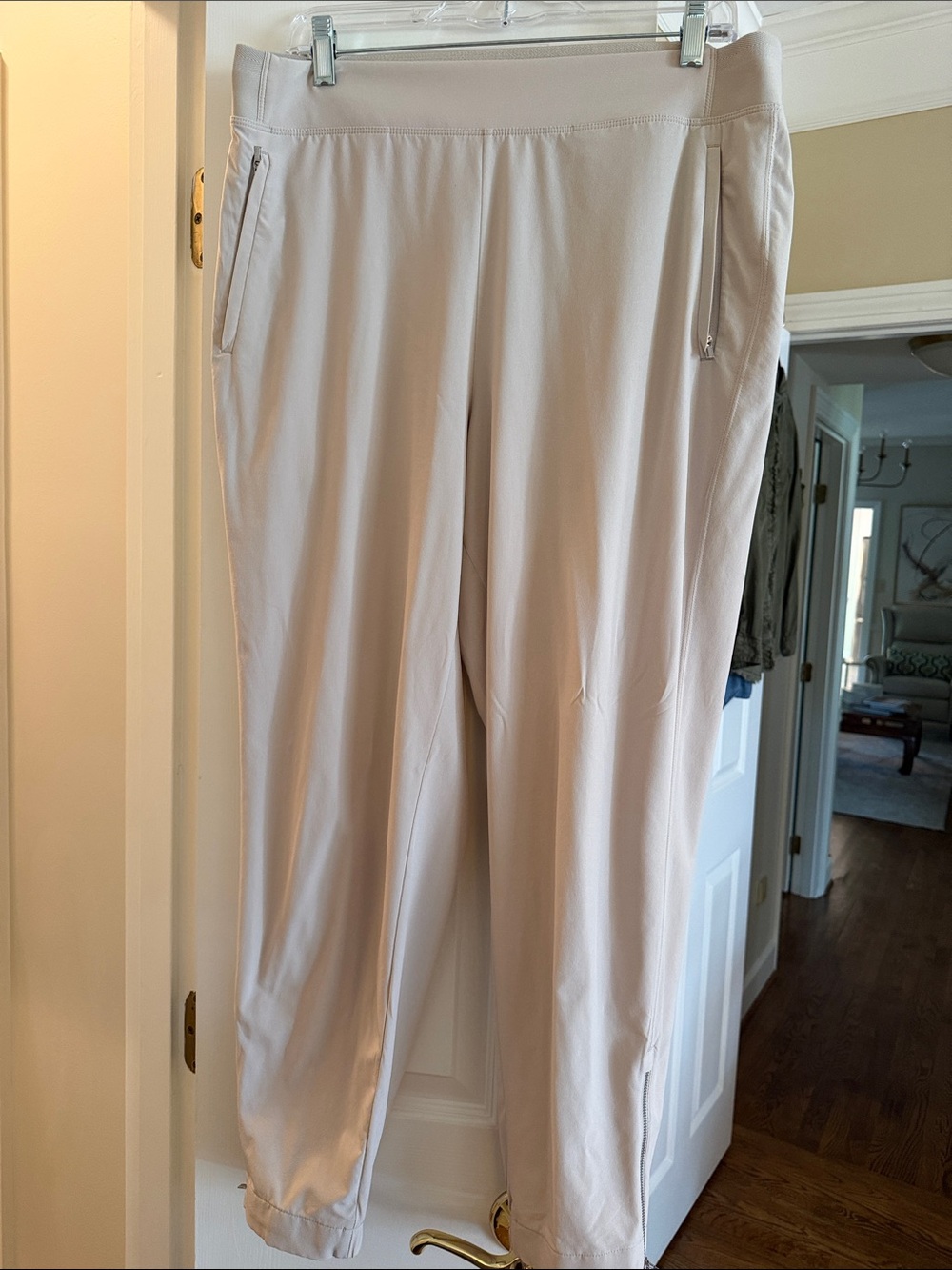 Athleta Light Beige Joggers